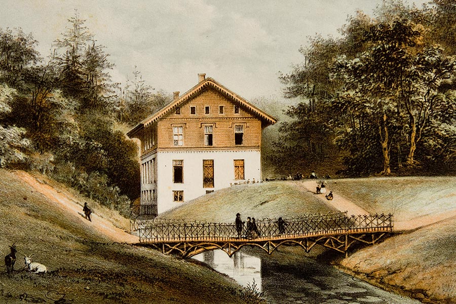 Hotel Beekhuizen 1859-1860, bron: Gelders Archief
