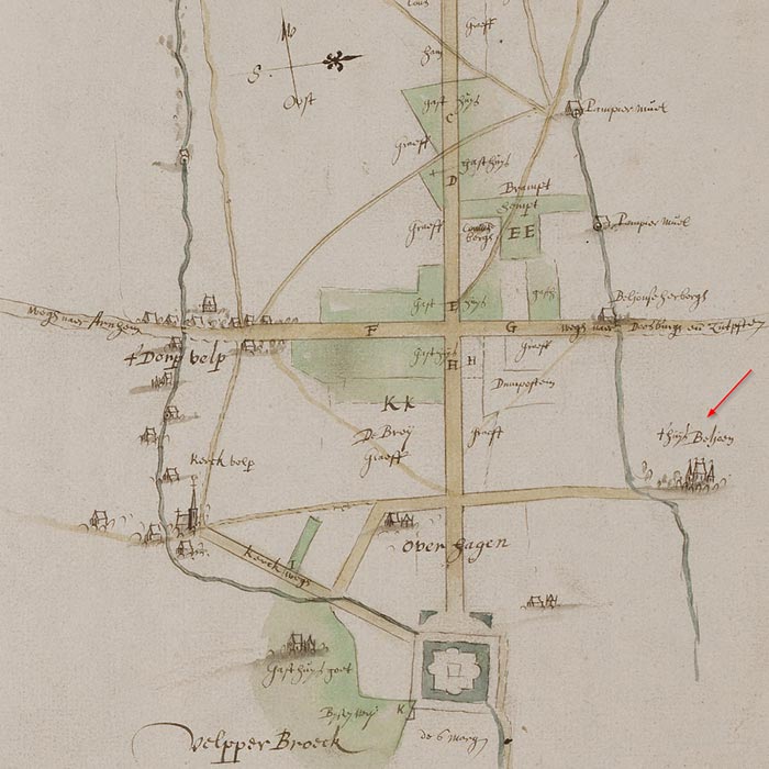 Kaart Niclaes en Isack van Geelkerck 1635